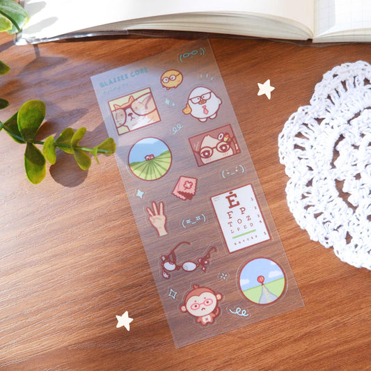 Glasses Core Sticker Sheet