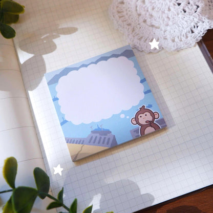 Thinking Monkey Sticky Notes