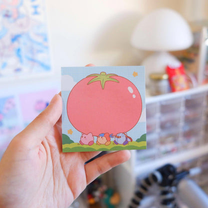Tomato Sticky Notes