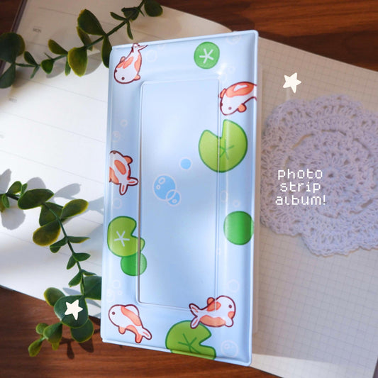 Koi Fish Photo Booth Photo Strip Album