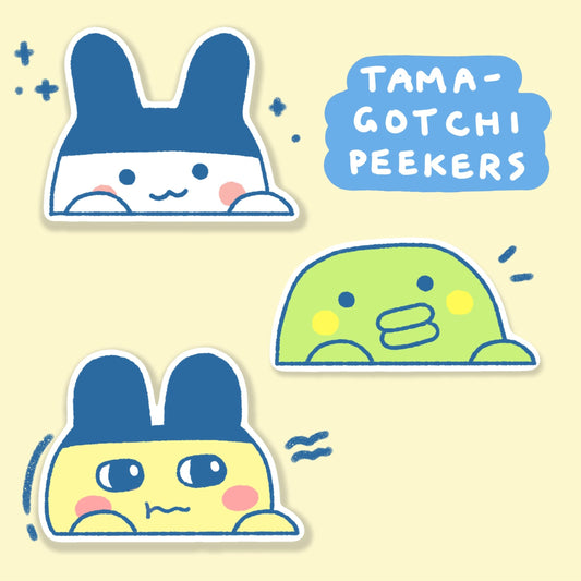 Tama Inspired Mini Peeker Stickers