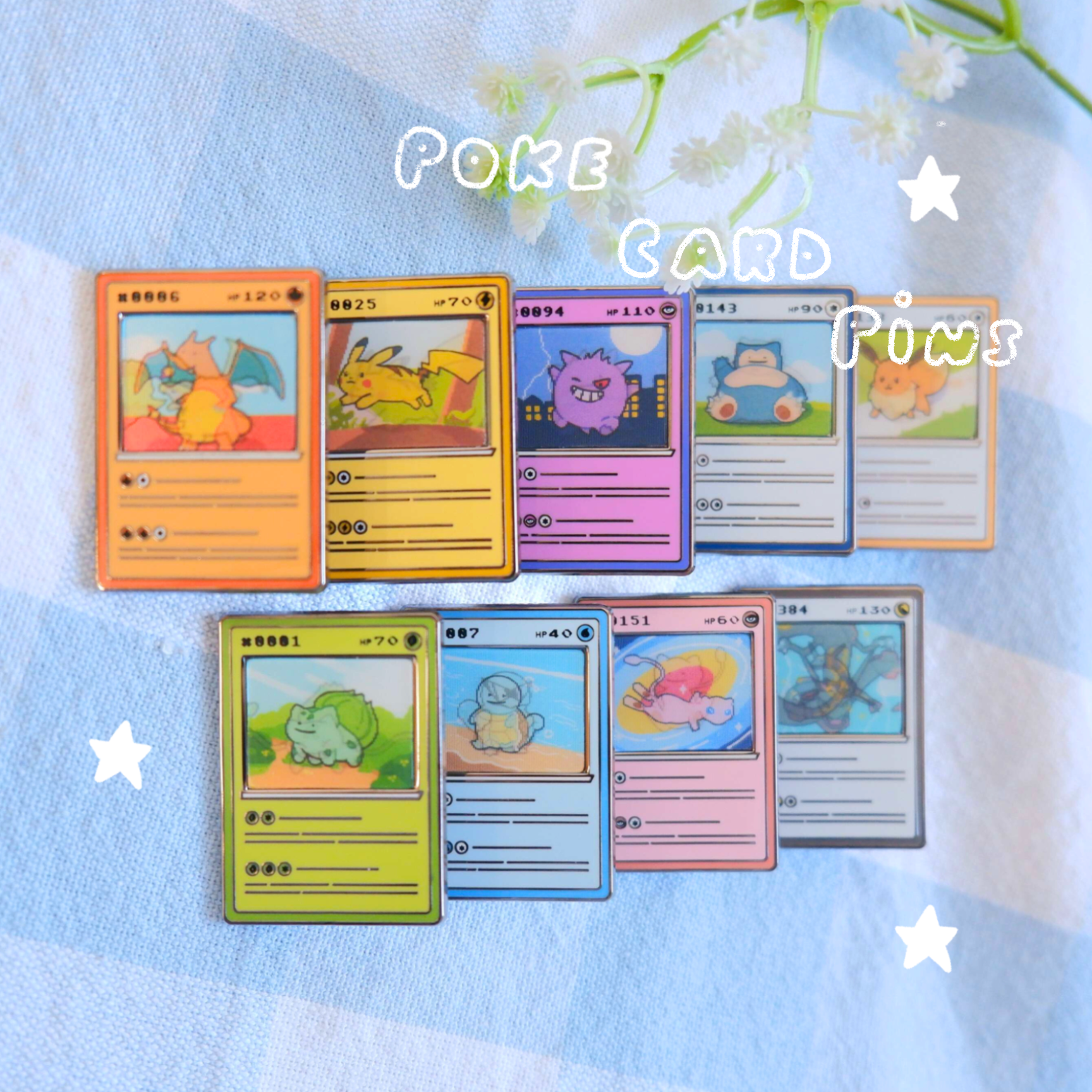 lenticular pokemon card Ditto Poke Pin – byUme Co favourite characters like Pikachu How to value magic Material:Magic the Gathering Metal Artwork