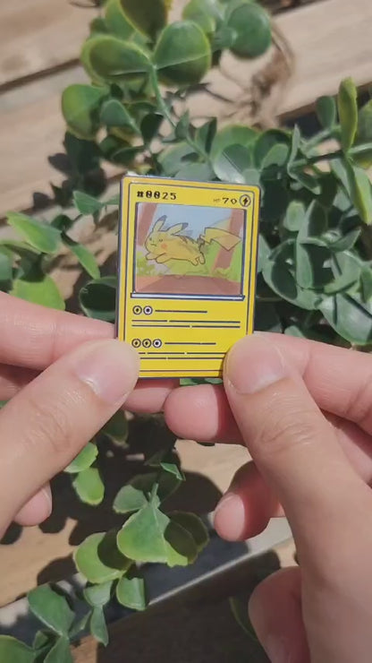 Ditto Poke Card Lenticular Pin