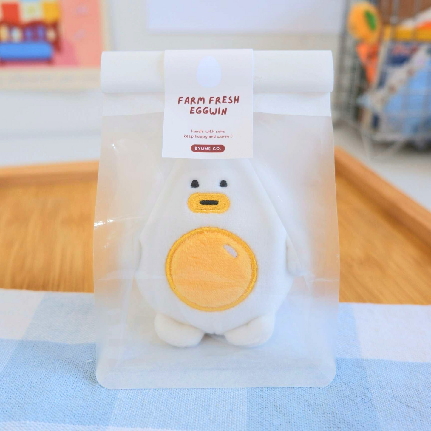 Eggwin Plush Keychain